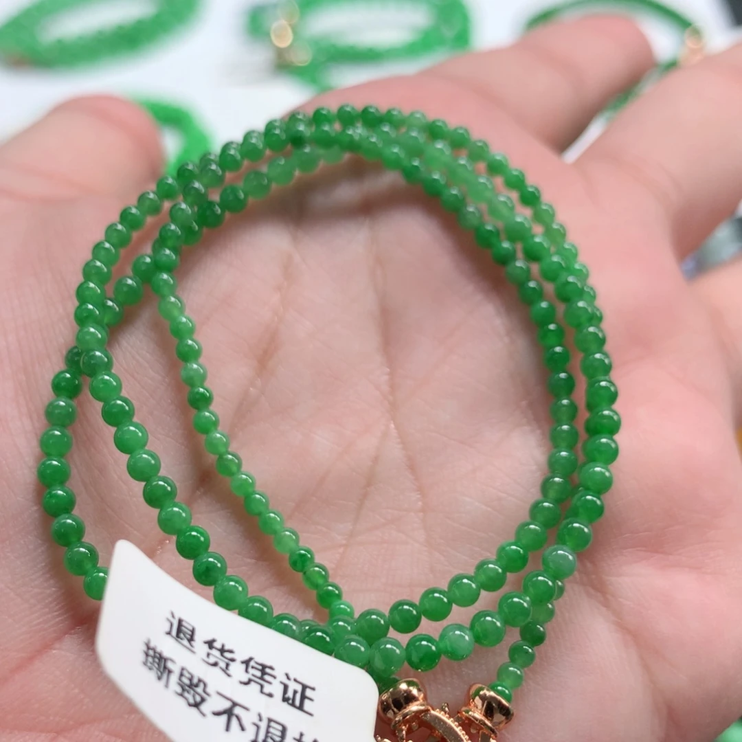 翡翠未镶嵌手链翡翠