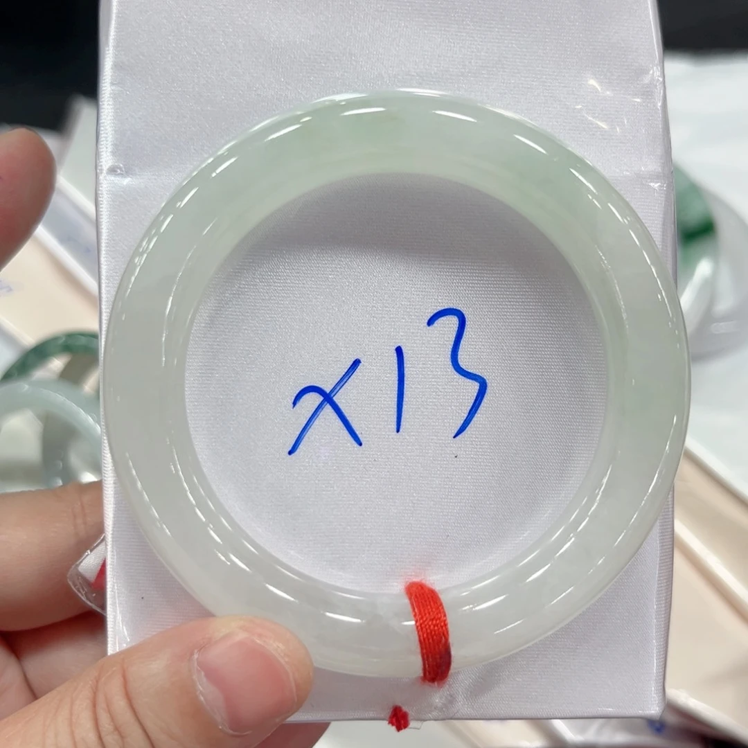未镶嵌手镯翡翠55圆