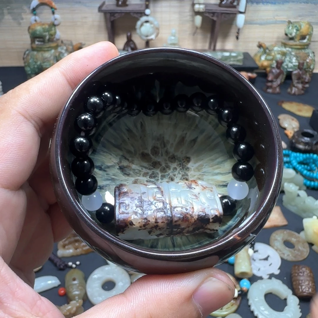 襄***梦摆件钧宝玉府的小宝贝