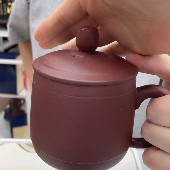 茶杯紫砂原矿紫砂元宝杯