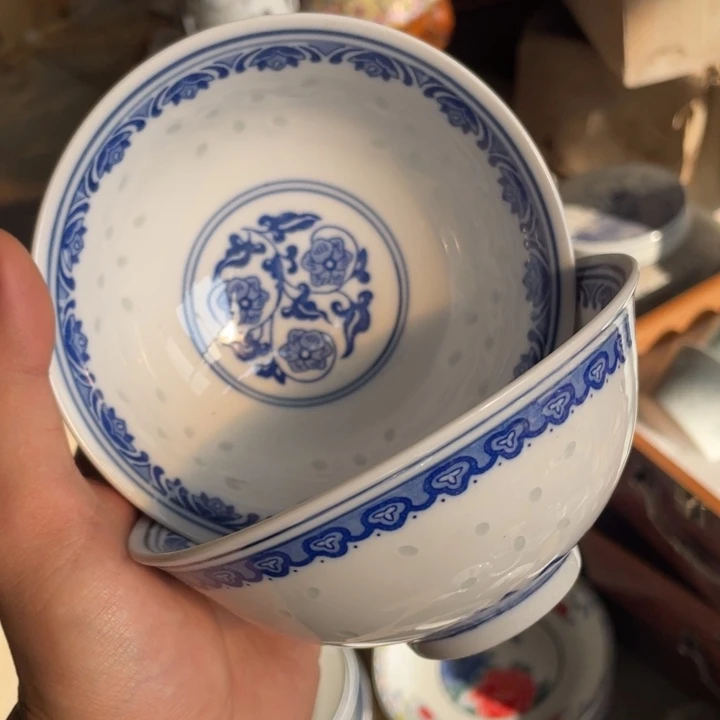 瓷碗景德镇高温细白瓷餐具