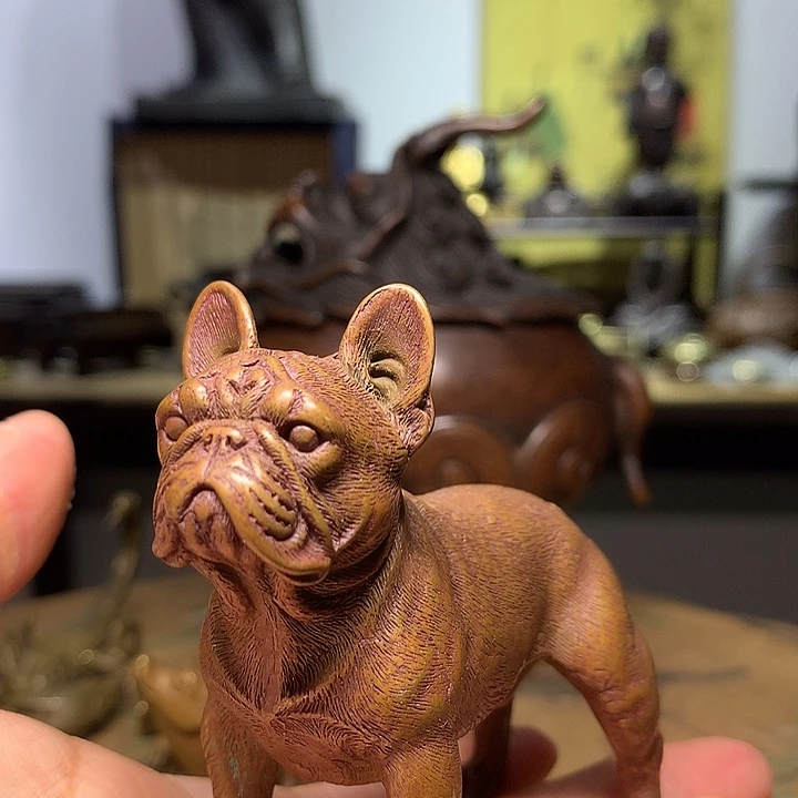 S***y铜法斗 茶宠 摆件