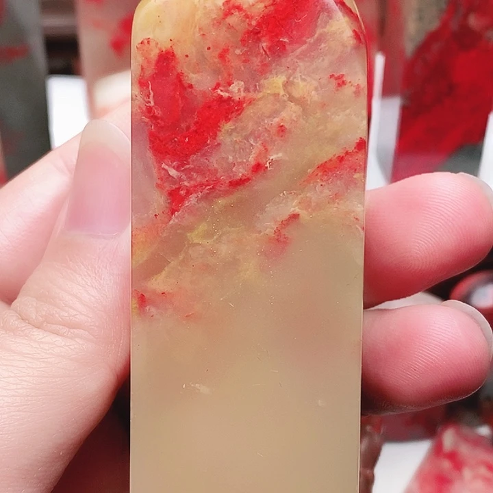 印石昌化石田黄鸡血印章