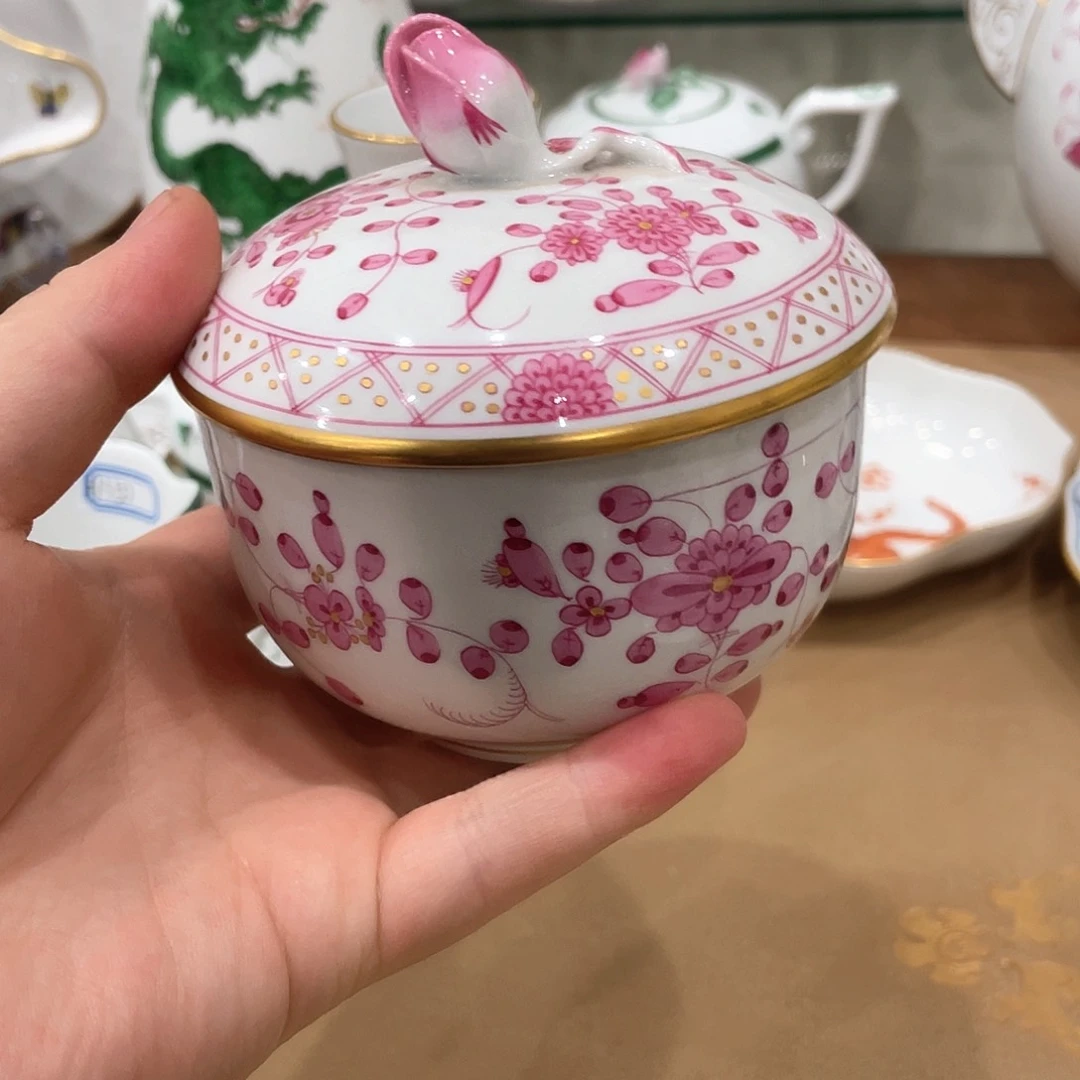 瓷片中古一等印度花