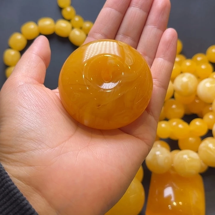 琥珀未镶嵌裸石琥珀蜜蜡