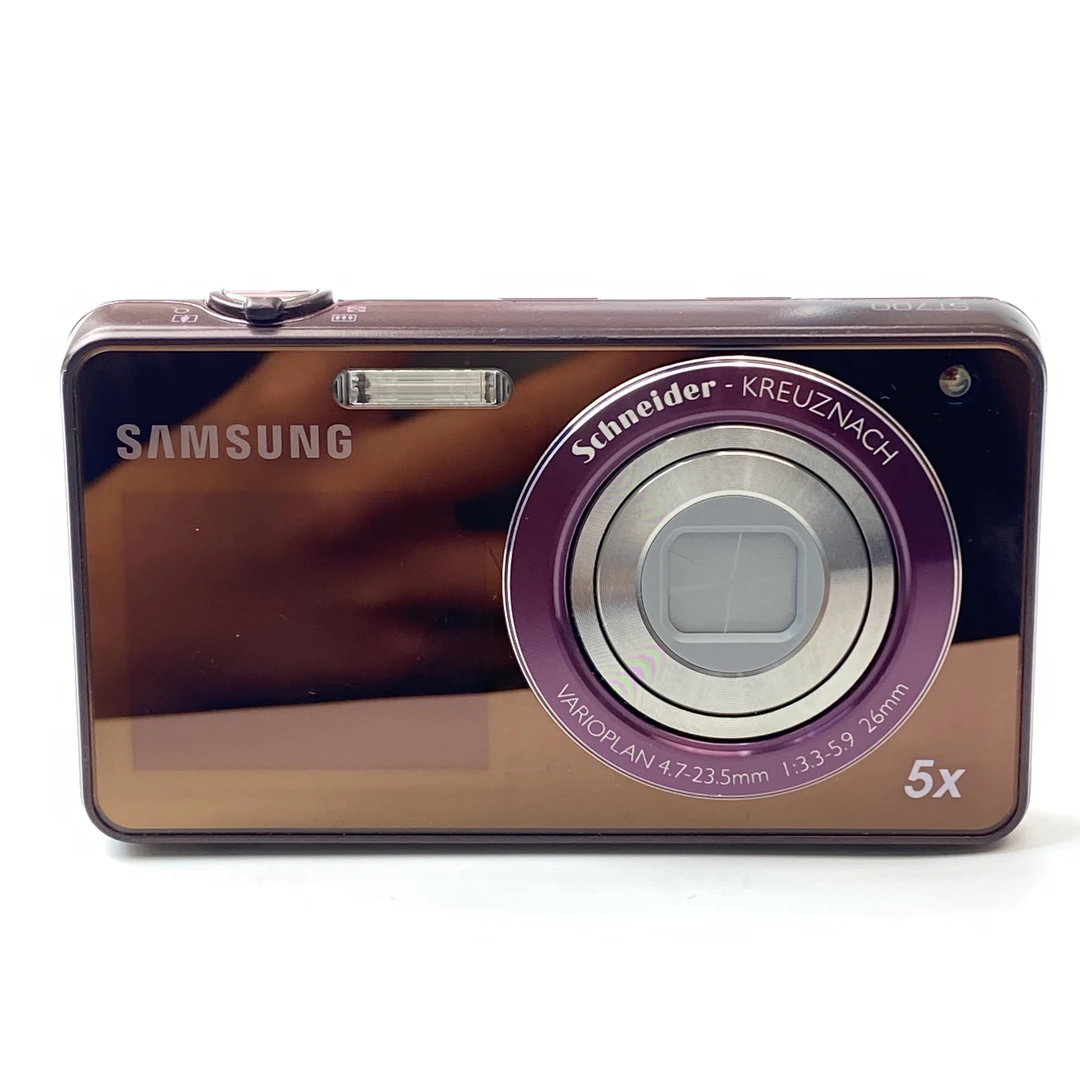 95新 Samsung/三星 st700粉色1600w像素5x光变ccd数码相机