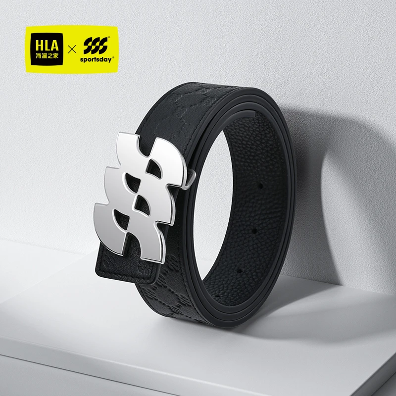 海澜之家皮带男款板扣腰带头层牛皮内穿裤带新年礼物送男友老公Z