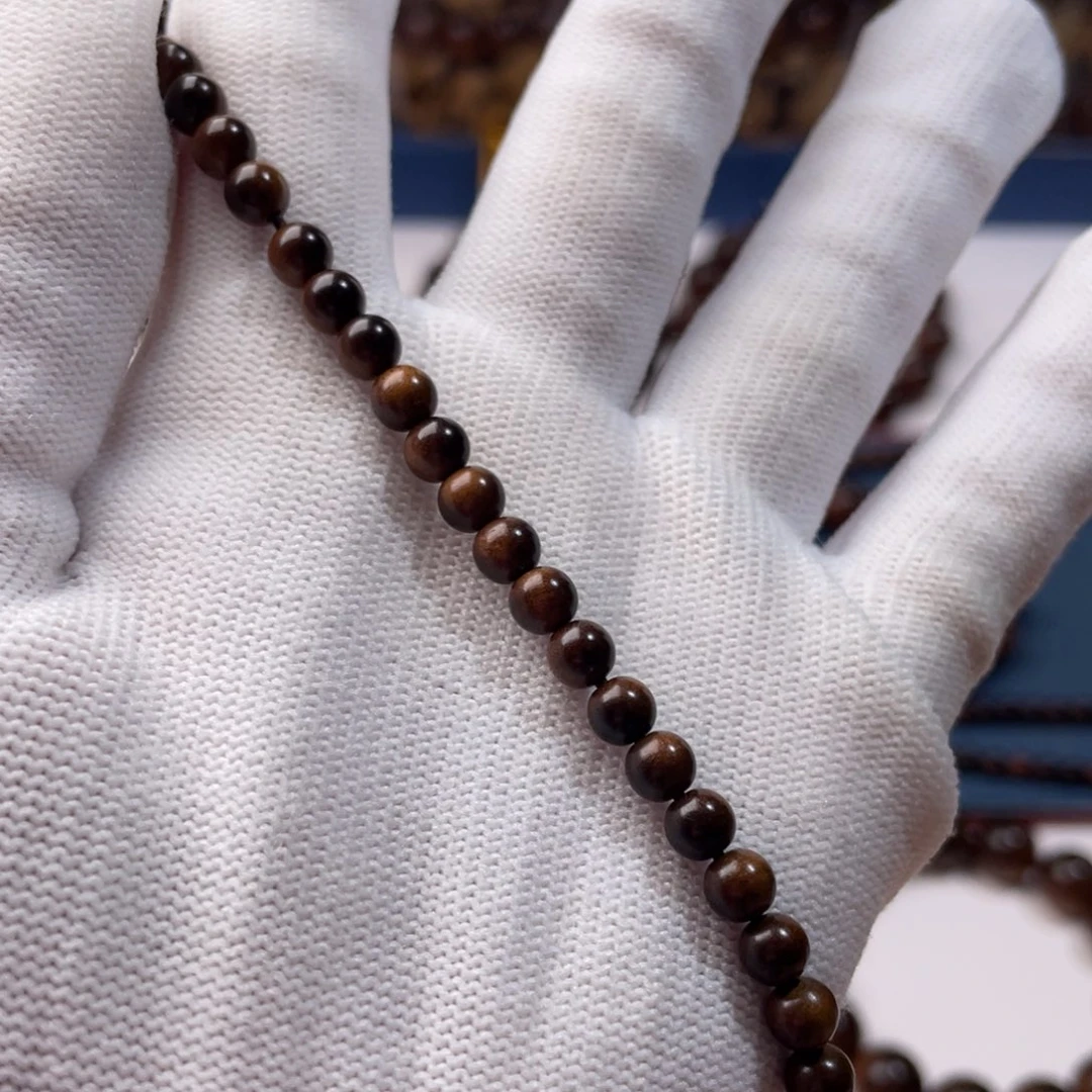 檀香木手串/手链印度老山檀香焦糖香0.5