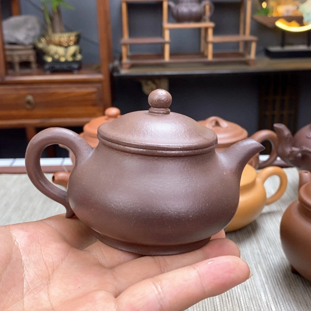 紫泥茶壶容量180毫升