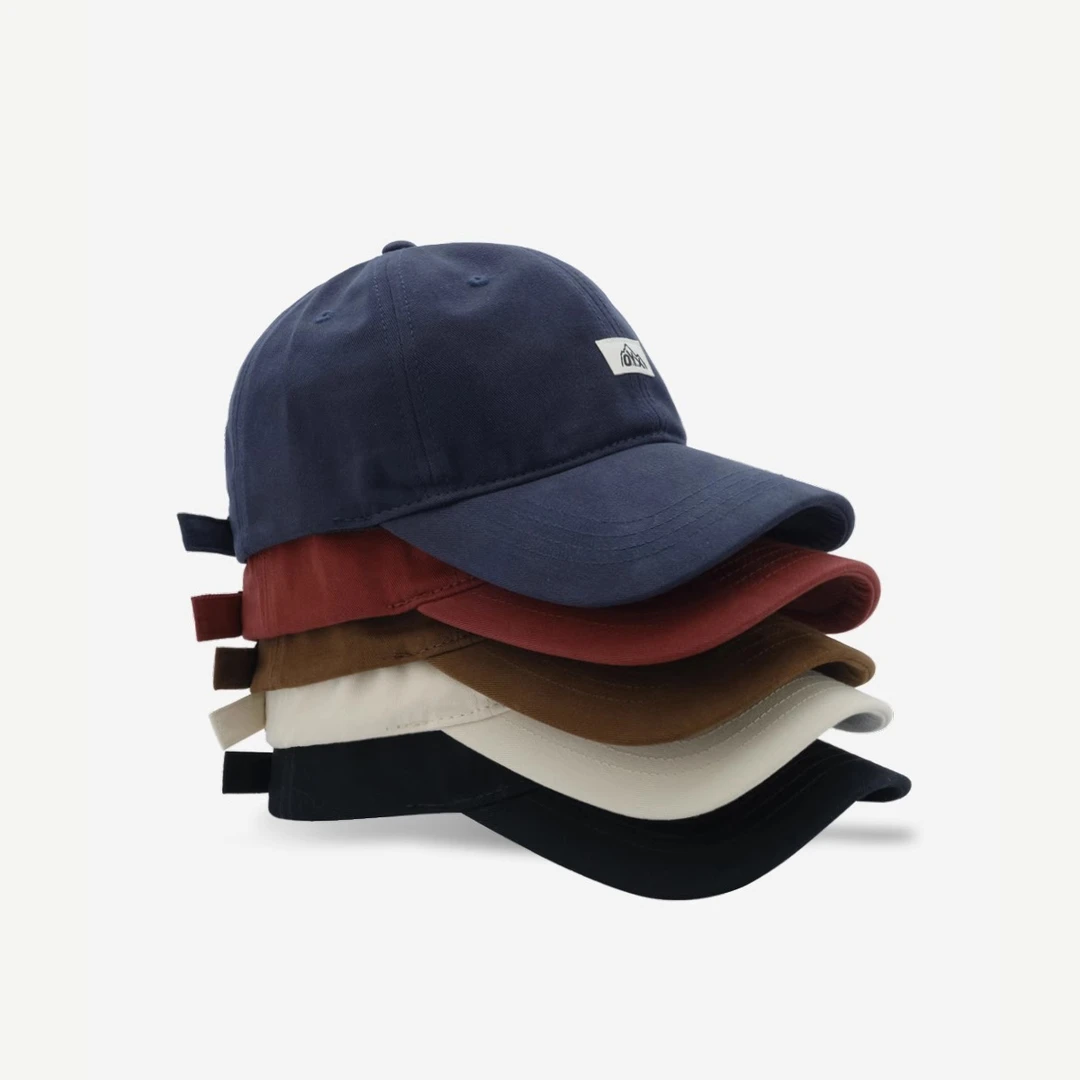 freerabbitII【优质棉】字母布标棒球帽韩版百搭冬季鸭舌帽情侣款