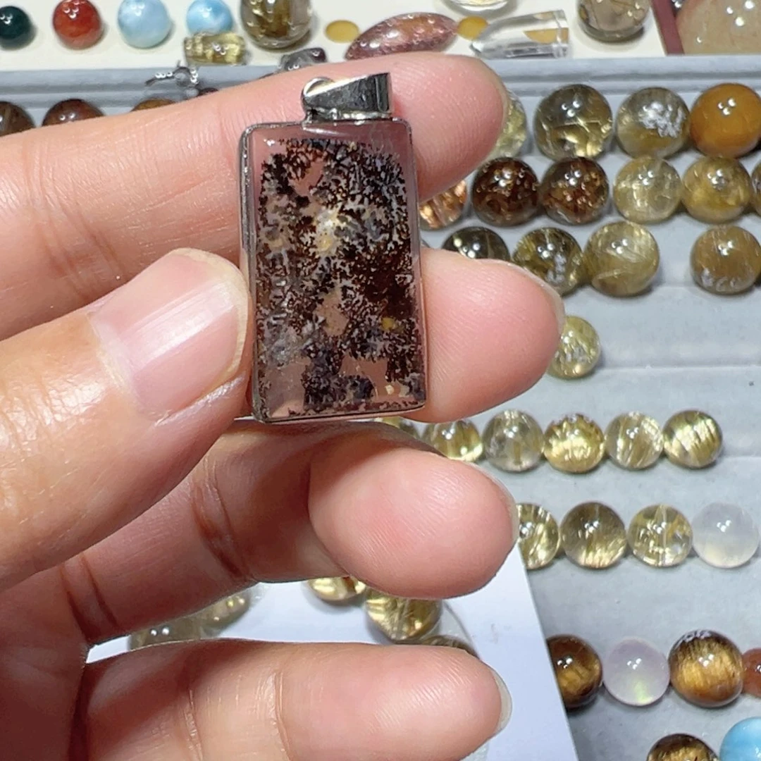 水晶未镶嵌颈饰天然水晶