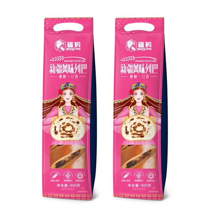 疆妈 俄罗斯风味黄油列巴400g*2条 新疆大面包早餐 户外郊游食品