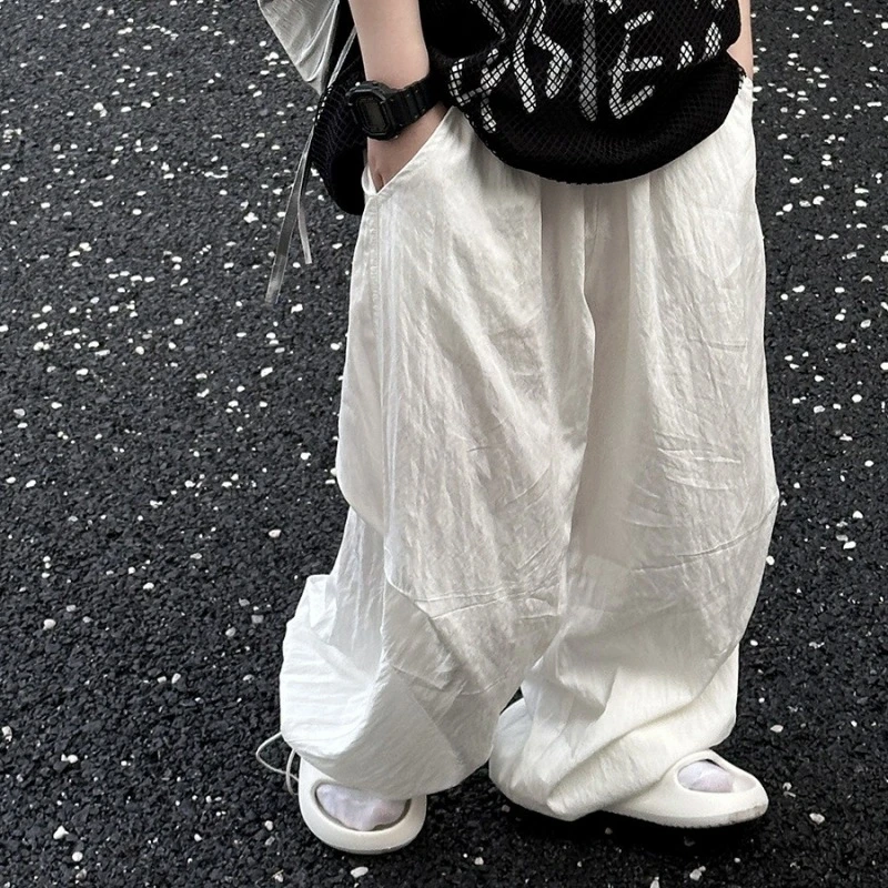 2025新款儿童薄款防蚊裤休闲长裤凉爽透气夏装新款男孩舒适