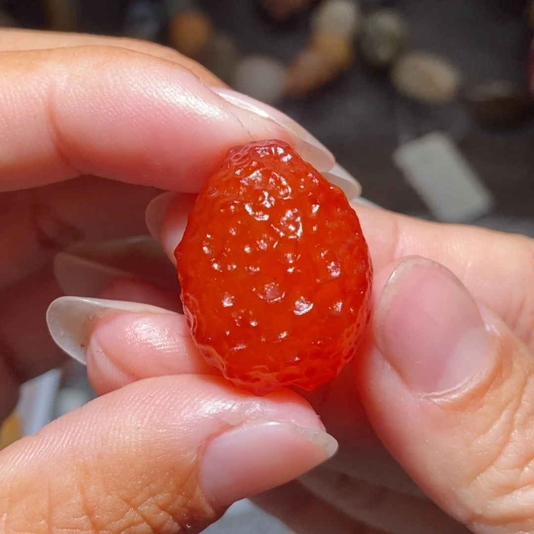 未镶嵌玛瑙/玉髓珠宝半成品