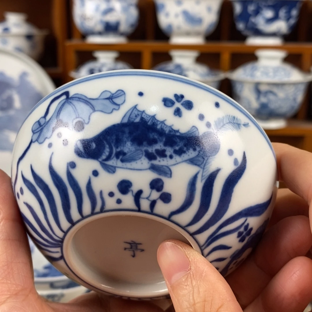 瓷片景德镇陶瓷手绘茶器354
