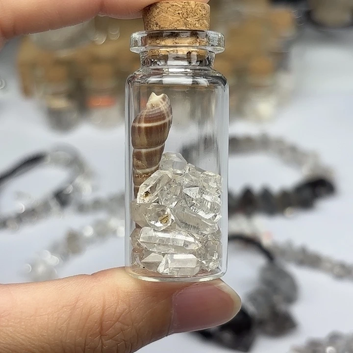 水晶颈饰未镶嵌闪灵钻瓶瓶