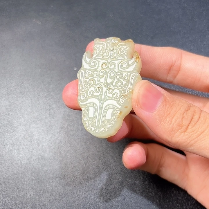 和田玉挂件未镶嵌觉*