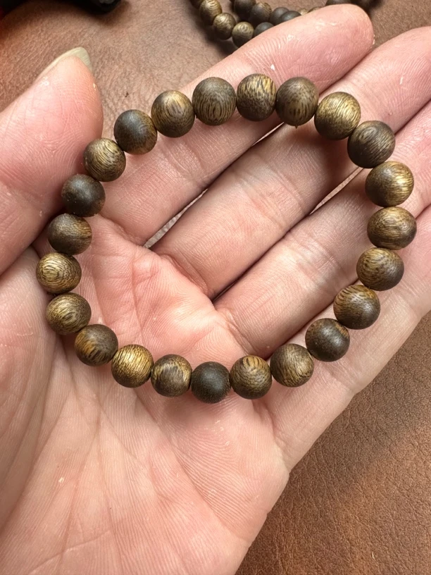 奇楠沉香08单圈手串