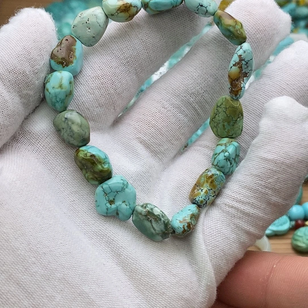 绿松石未镶嵌原矿绿松石雕刻凤久