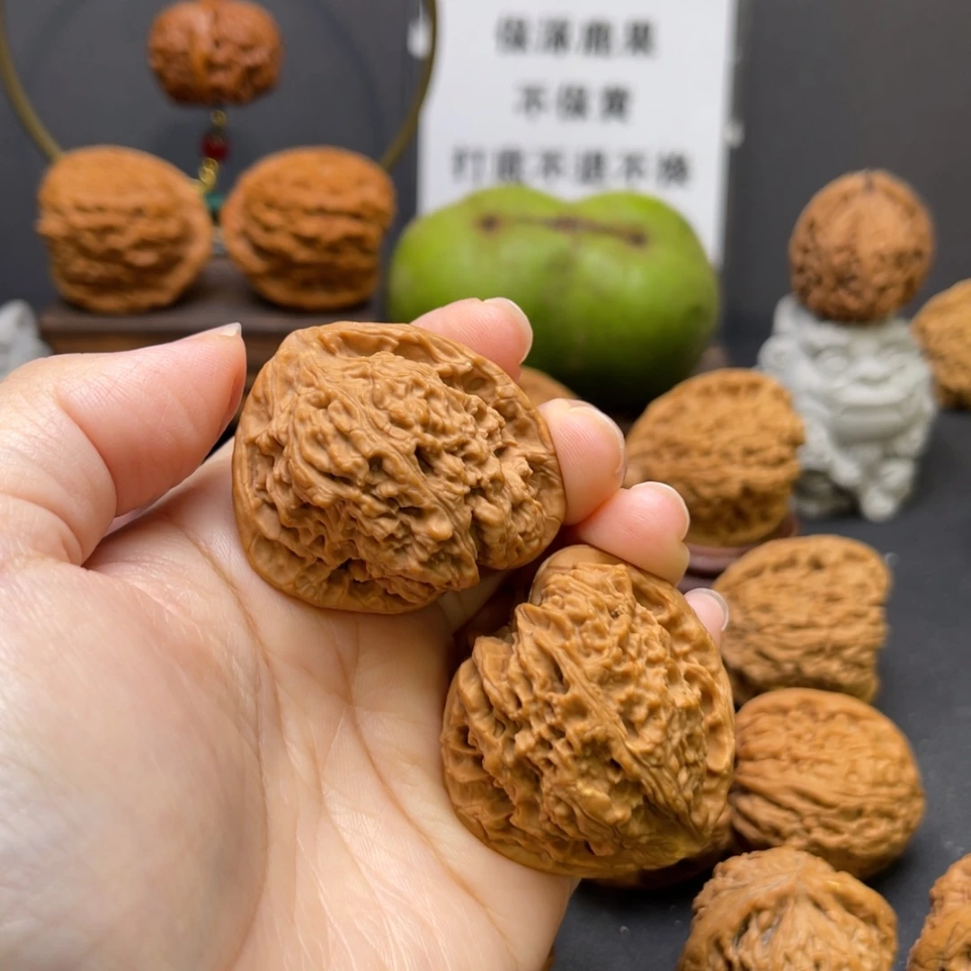 悲***偶把件文玩核桃涿鹿特价