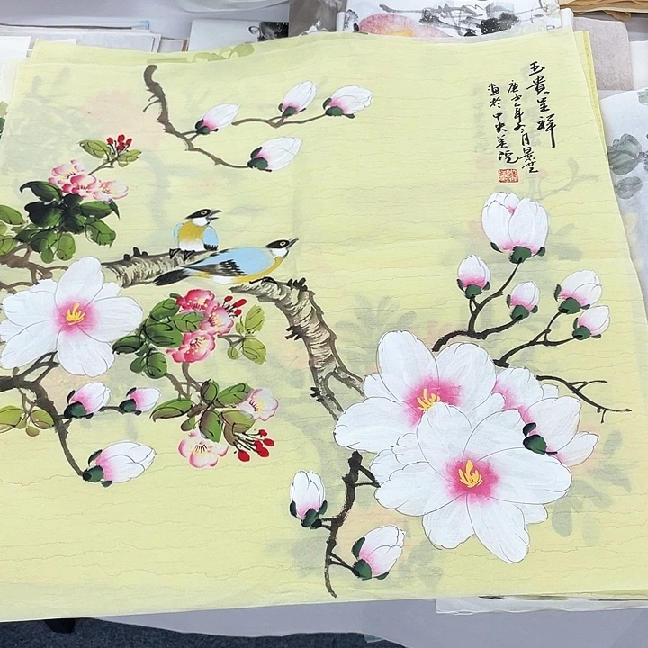 国画纯手绘国画鉴赏