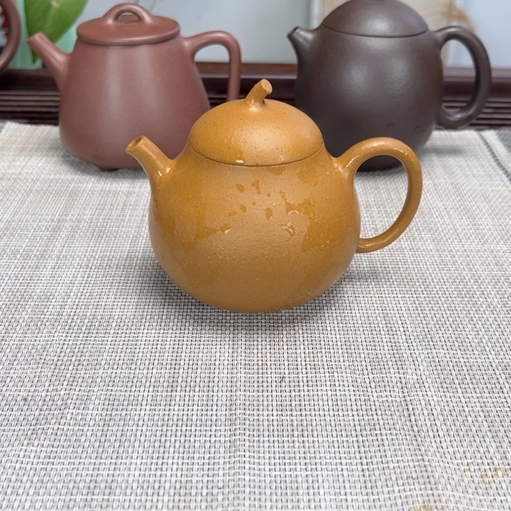 紫砂茶壶茄瓜175c