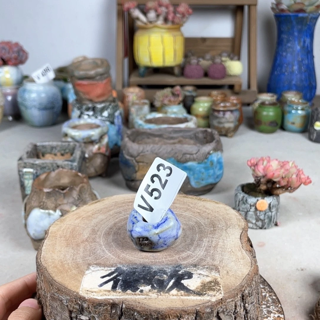 紫砂花盆陶瓷花盆 开播福利