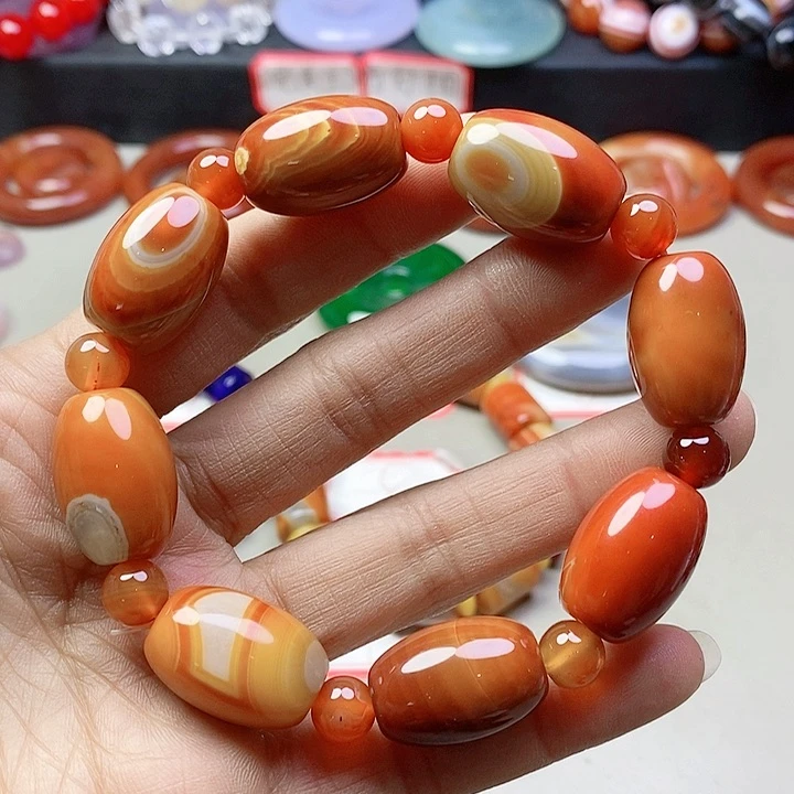 玛瑙/玉髓吊坠(不含链)未镶嵌九***