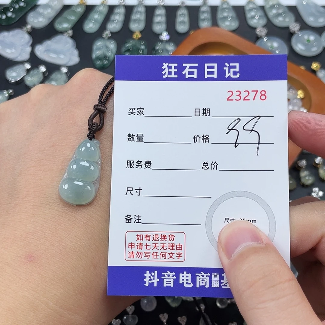 翡翠银S925镶嵌颈饰