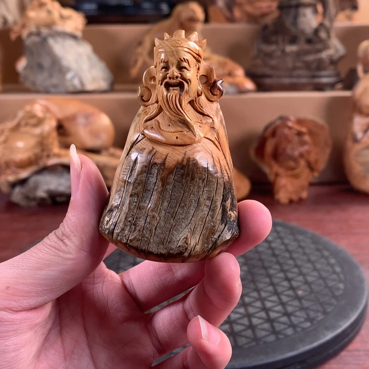 柏木（崖柏）根雕摆件