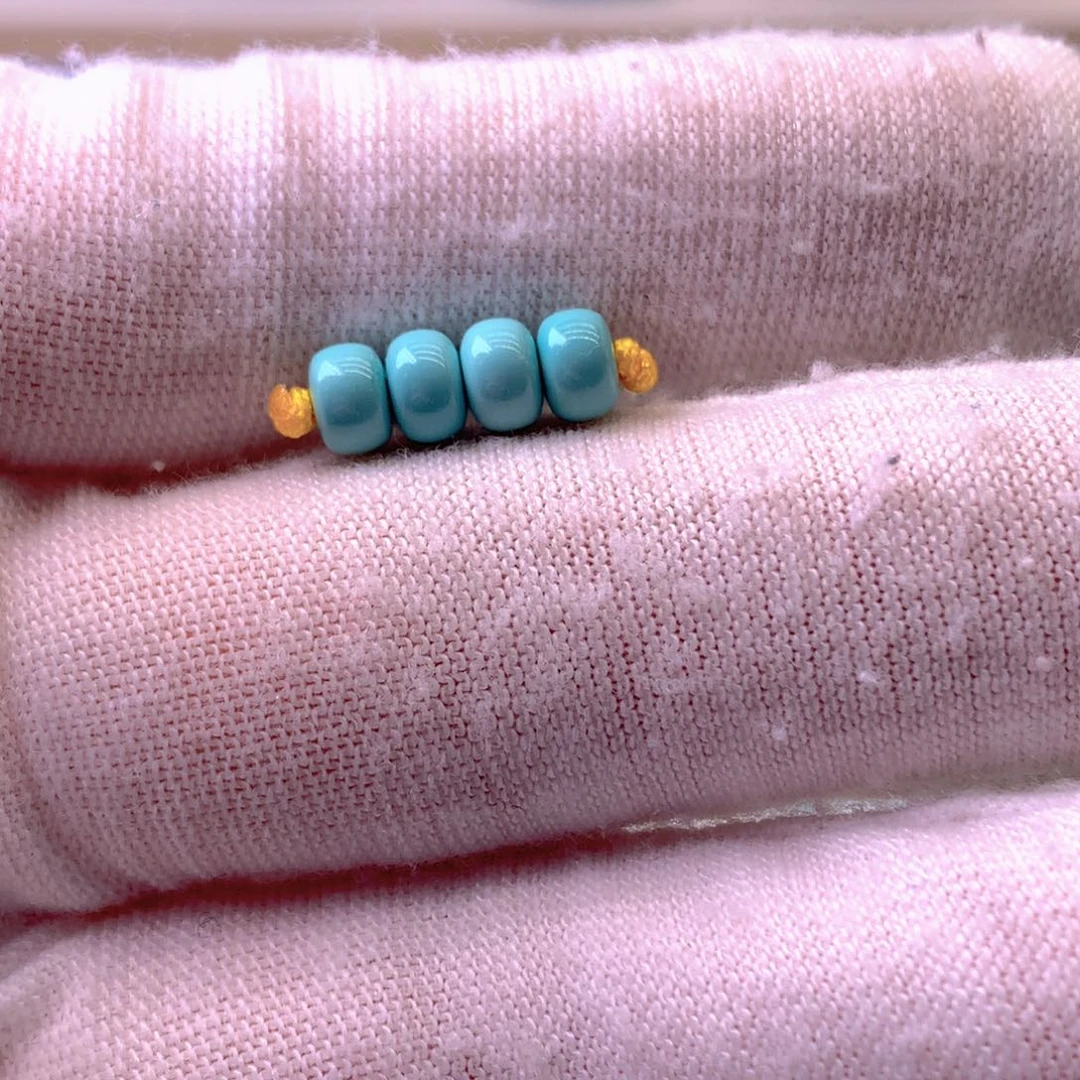 绿松石未镶嵌挂件