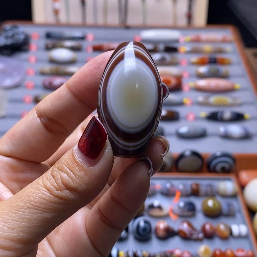 【闪购商品】玛瑙/玉髓珠宝半成品未镶嵌从**北
