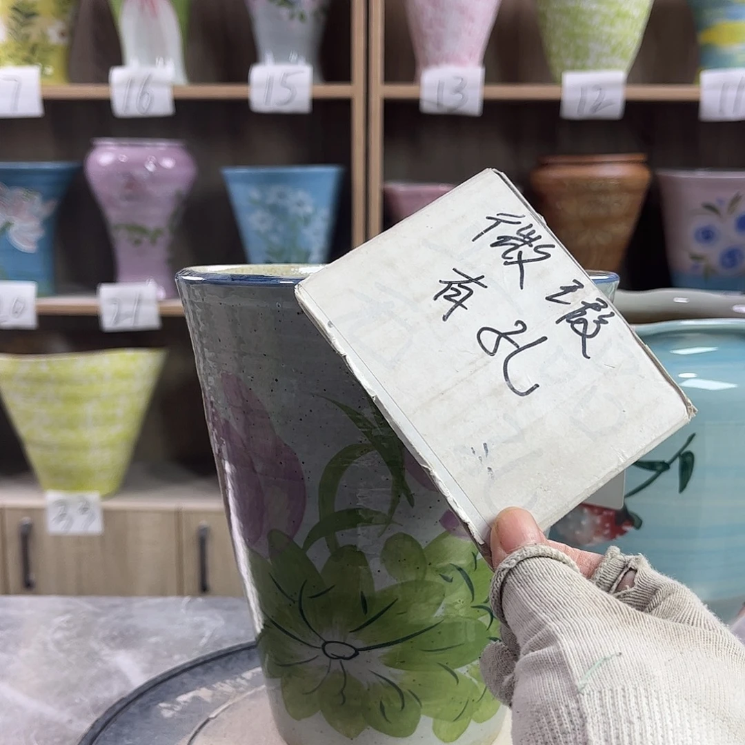 景德镇陶瓷花盆花盆