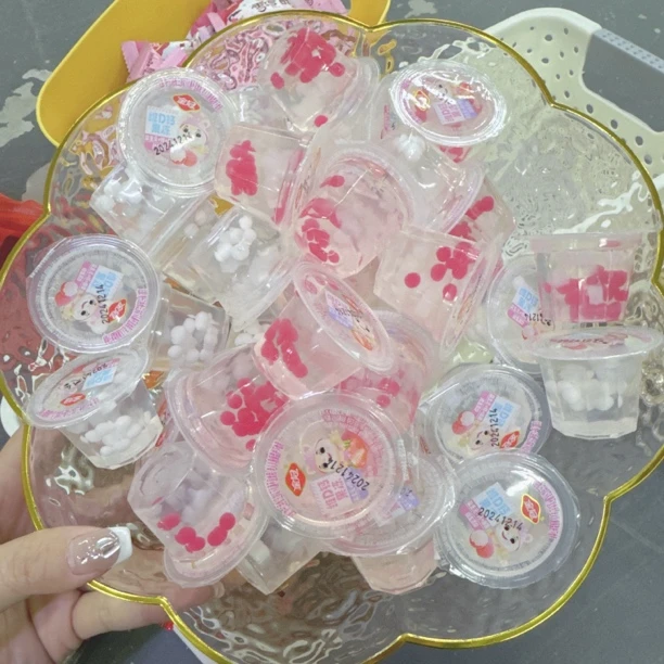 甜心家年货好好吃椰果维D钙果冻