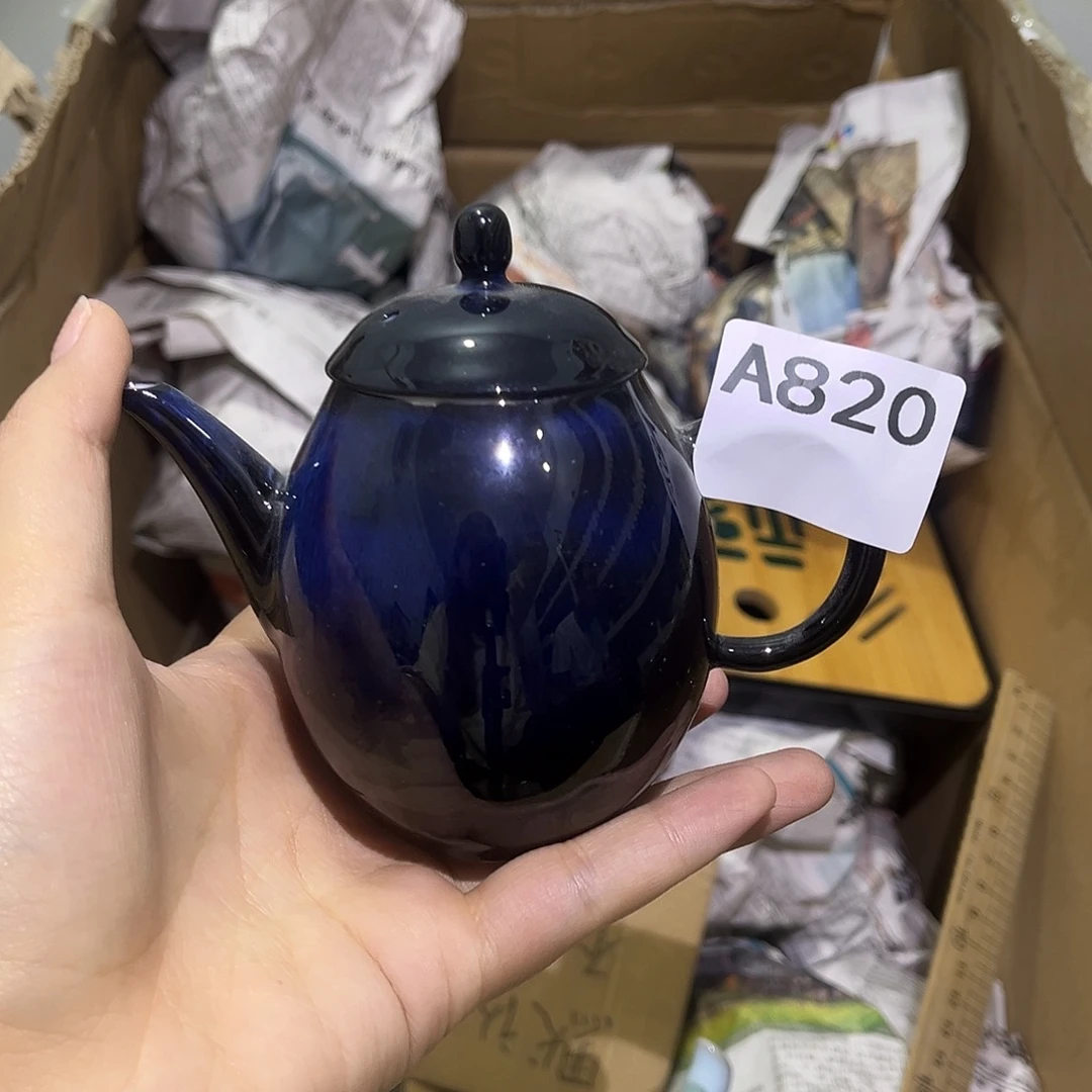 瓷片茶摆件工艺品摆件666