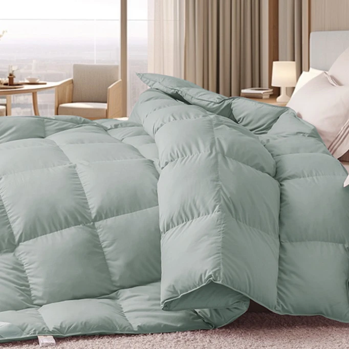 【出口清货】加厚鹅绒羽绒被蓬松鹅绒加厚冬被