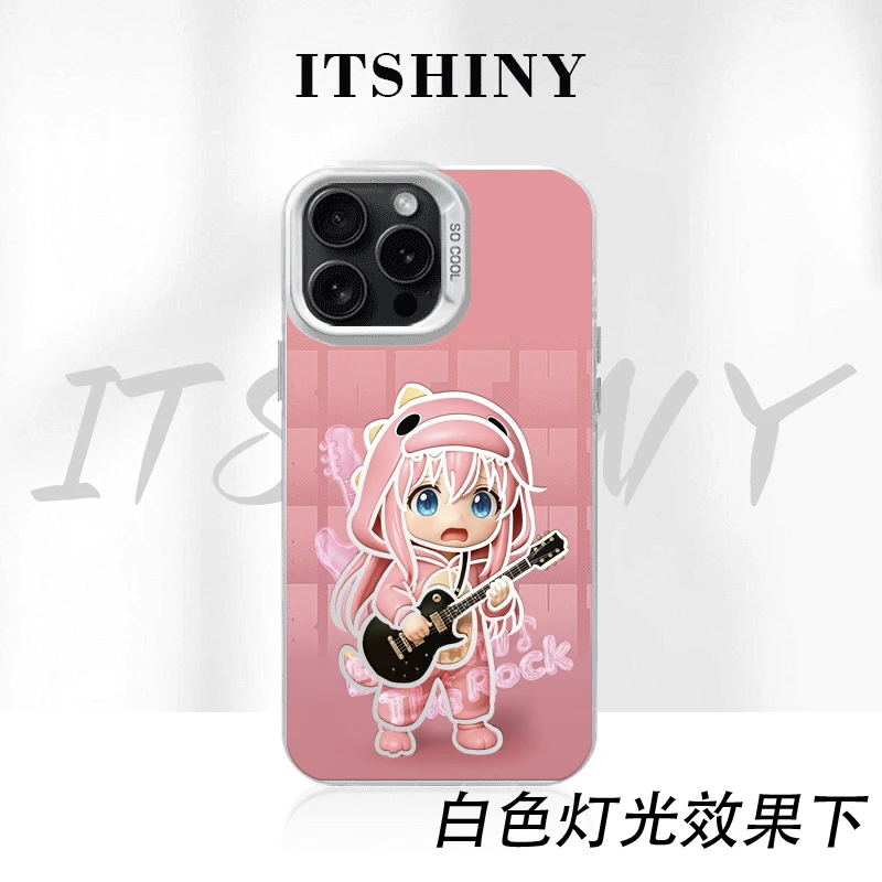 9孤独摇滚波奇酱手机壳彩银二次元苹果华为荣耀小米VIVOPPO一加