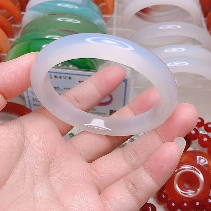 玛瑙/玉髓手镯未镶嵌石**转