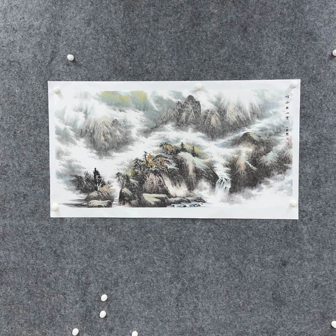 国画国画作品NSH老师