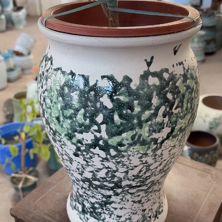 正品高30口20花盆