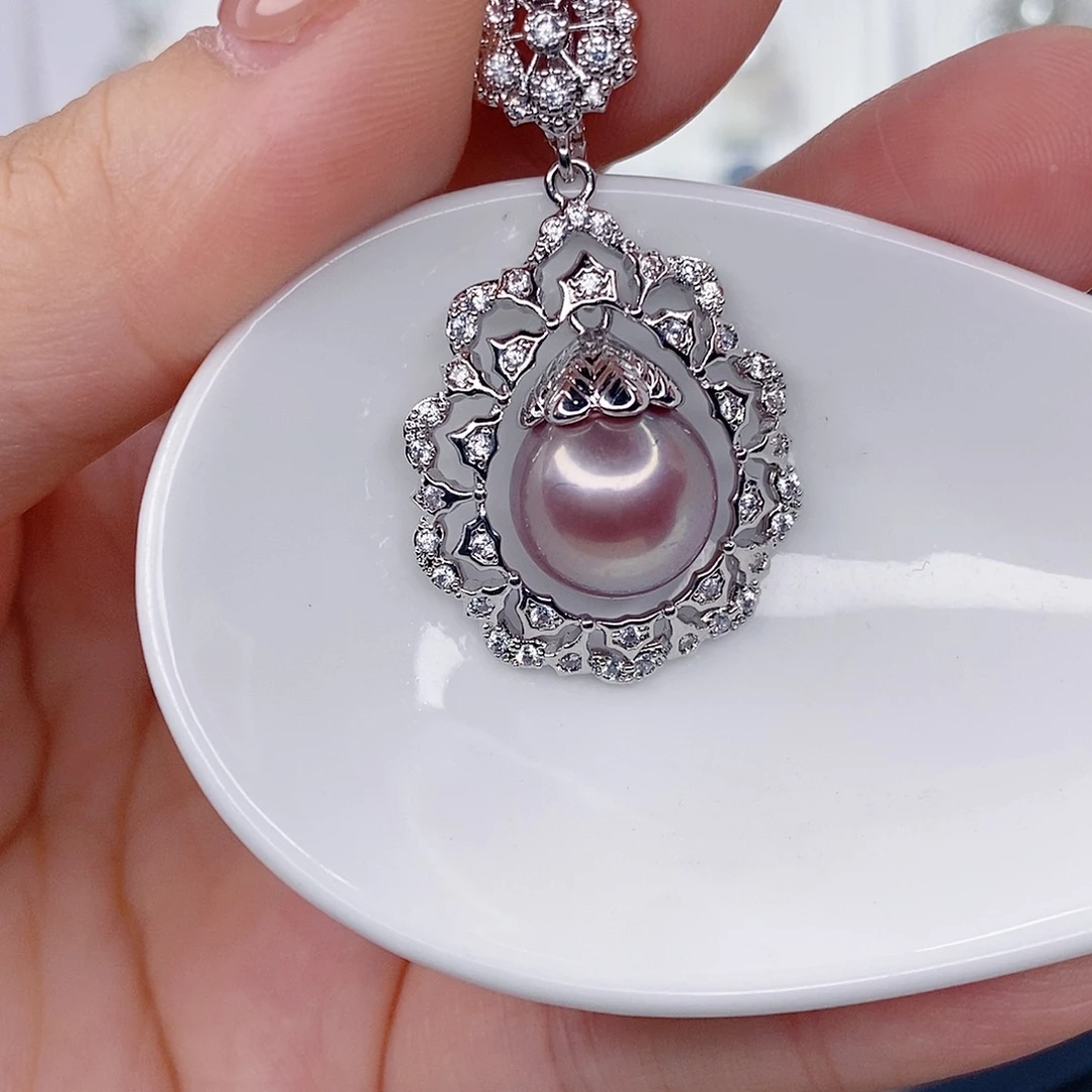 淡水珍珠未镶嵌吊坠(赠链)