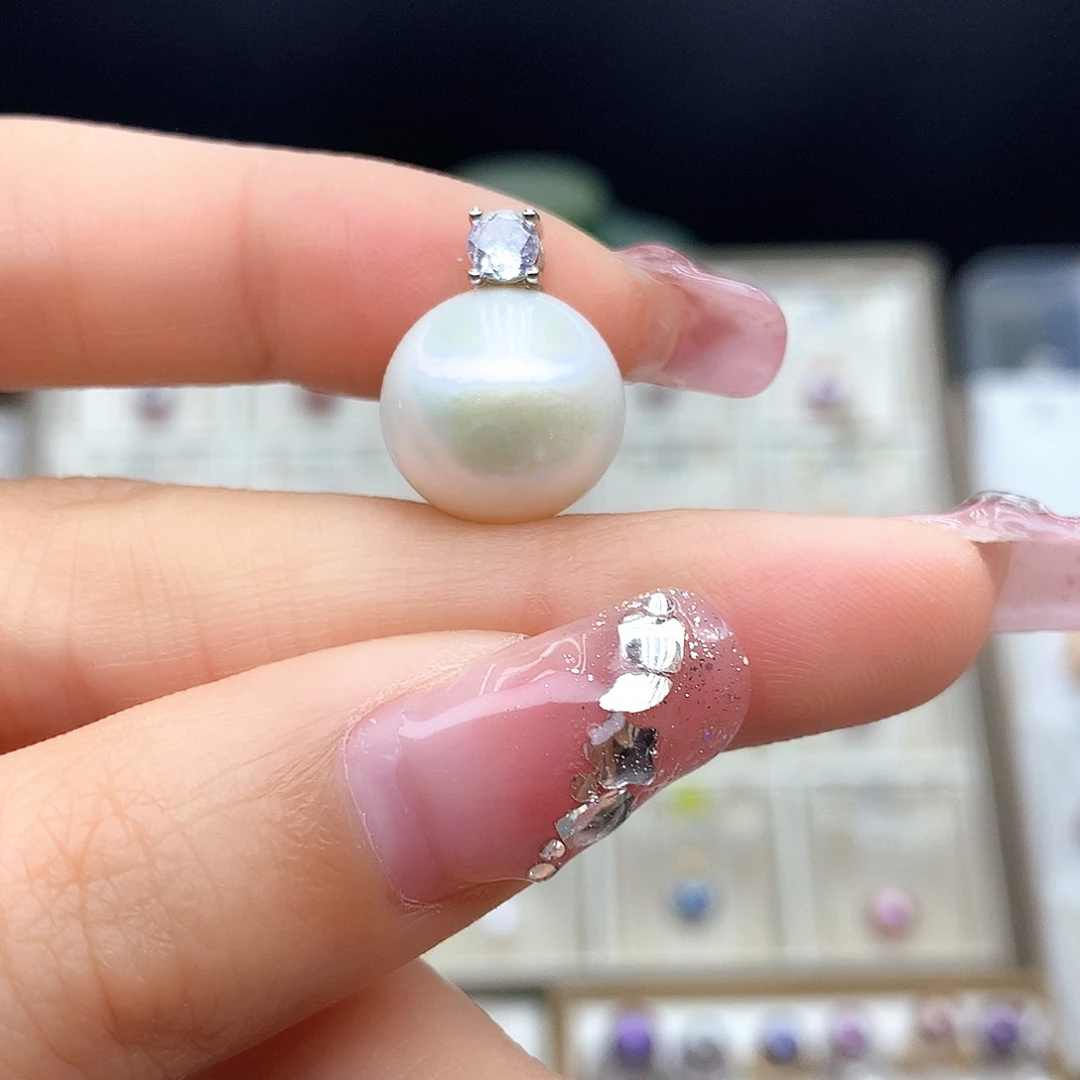 淡水珍珠颈饰合金