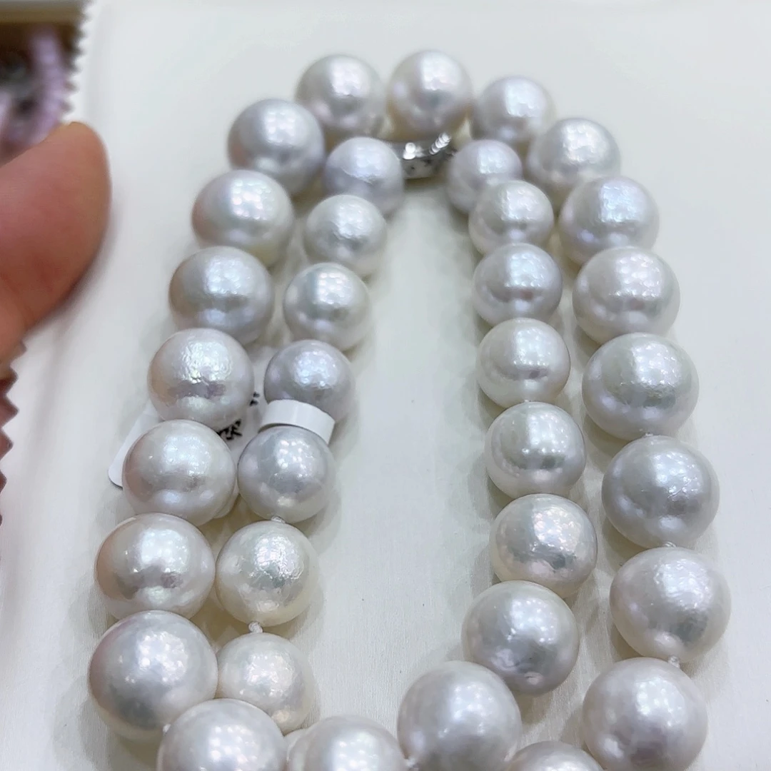 项链未镶嵌淡水珍珠11-14有核