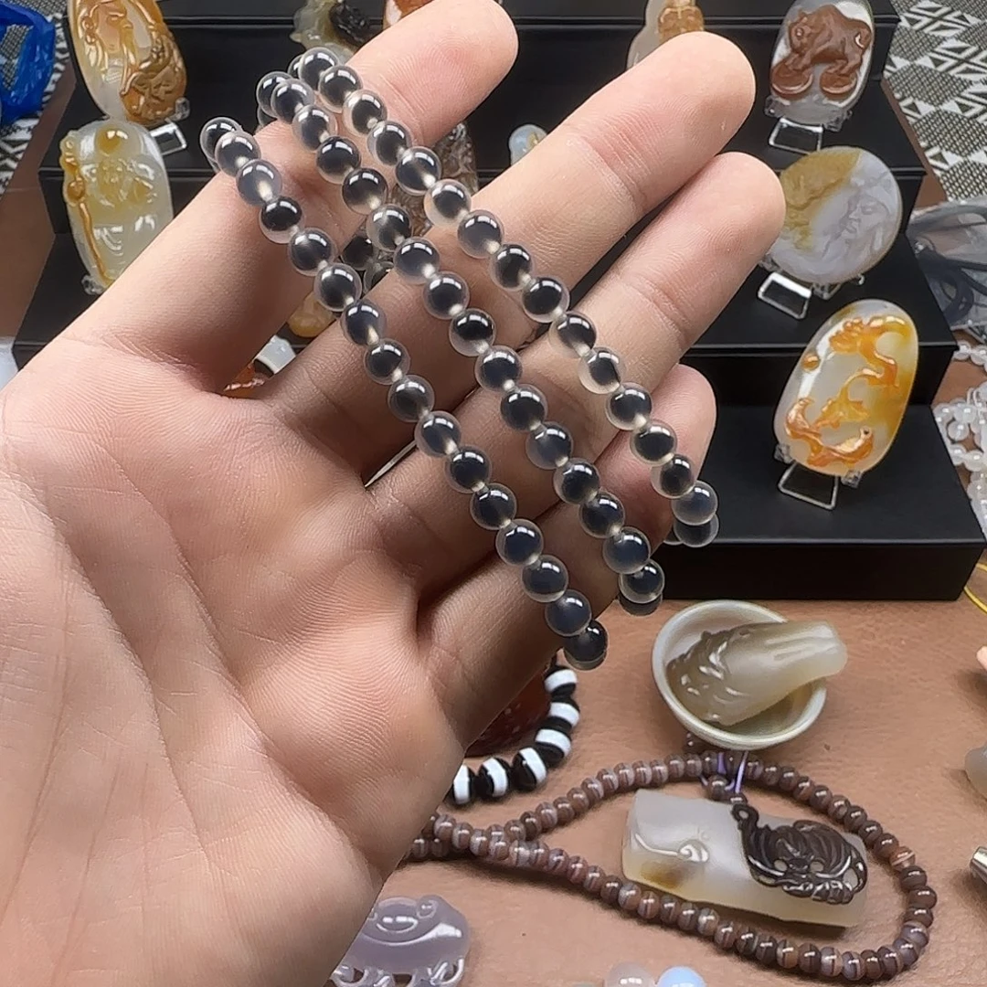 玛瑙/玉髓未镶嵌吊坠(不含链)