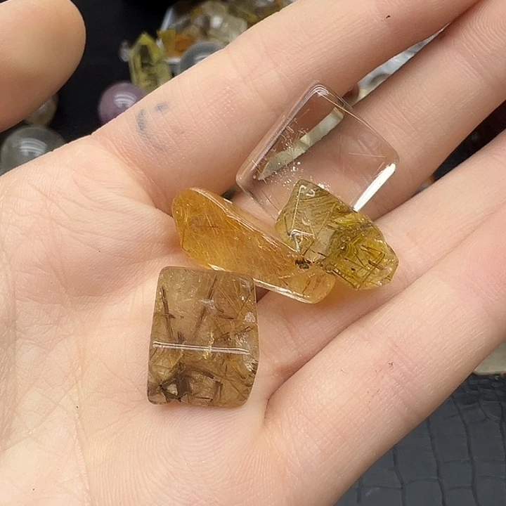 未镶嵌珠宝半成品水晶478水晶