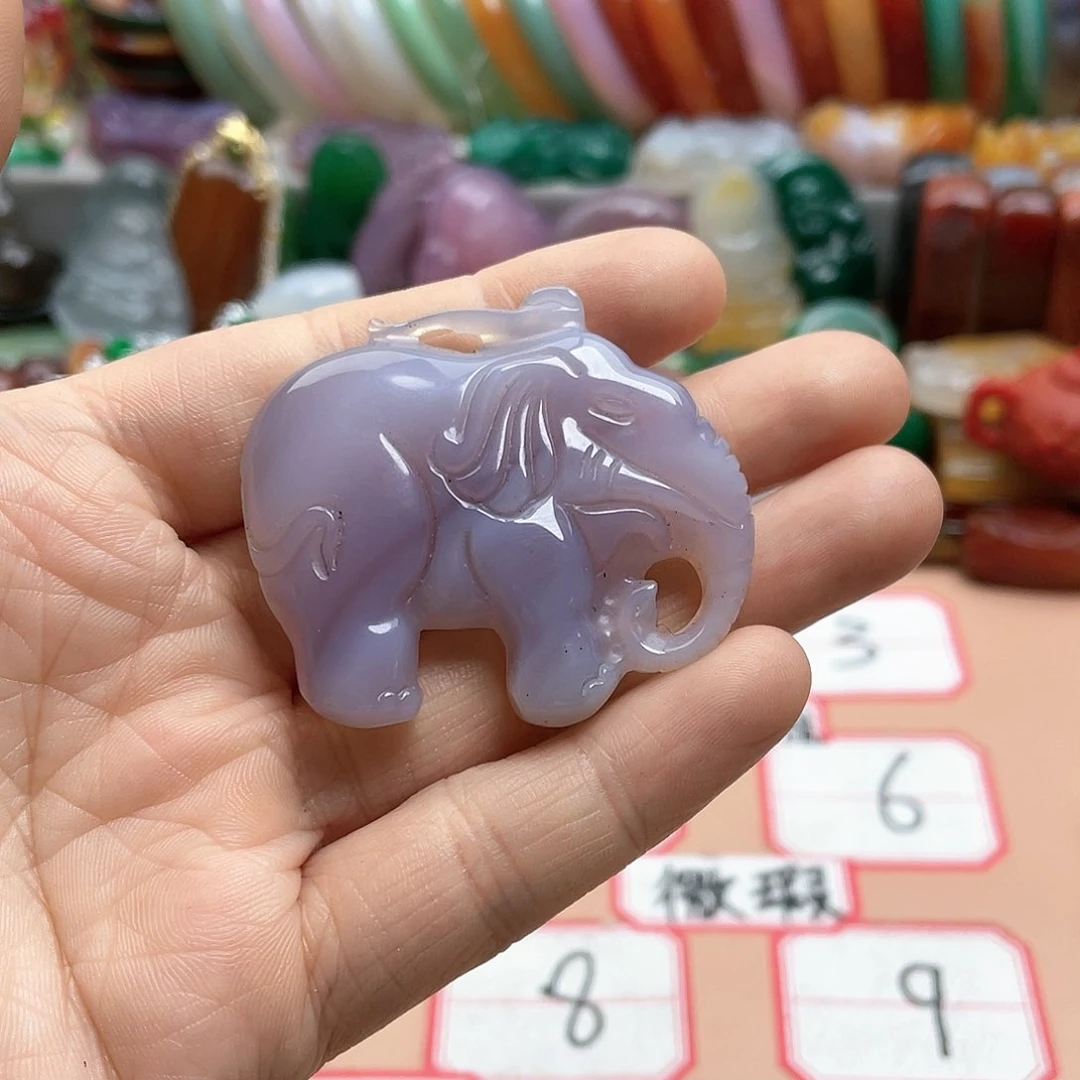 玛瑙/玉髓合金颈饰泈*