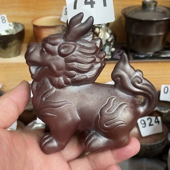 茶杯紫泥 柴烧纯手工741