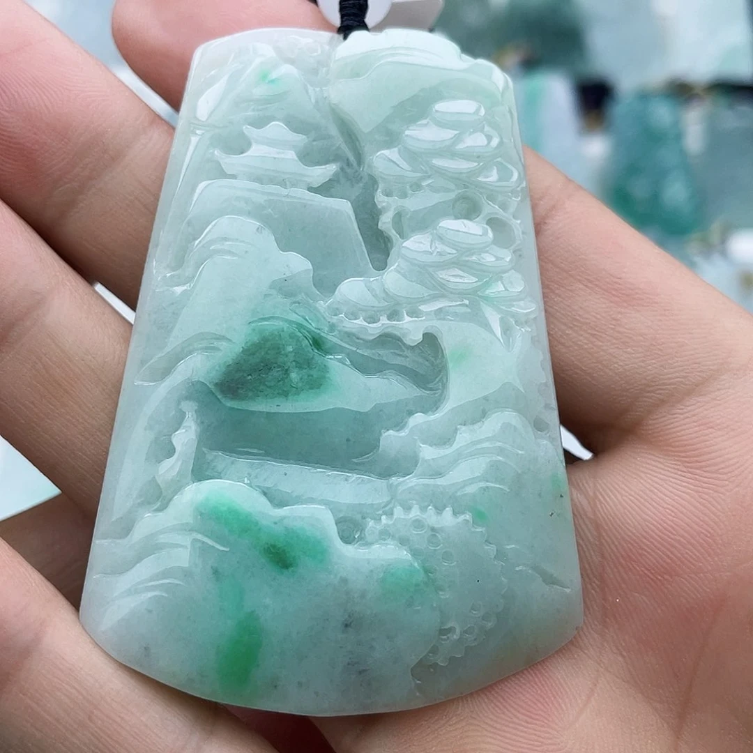 颈饰未镶嵌翡翠翡翠