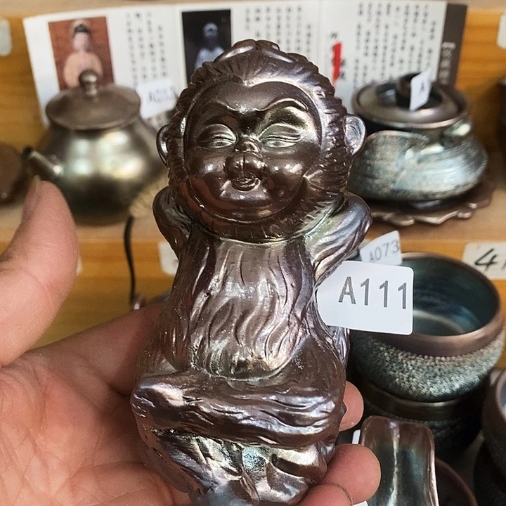 紫砂茶杯柴烧纯手工111