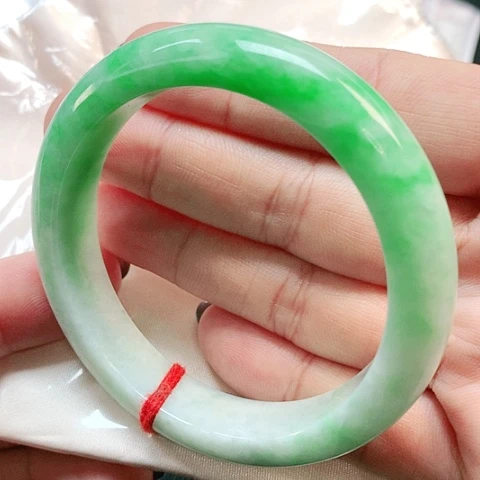 未镶嵌手镯翡翠正圈2562